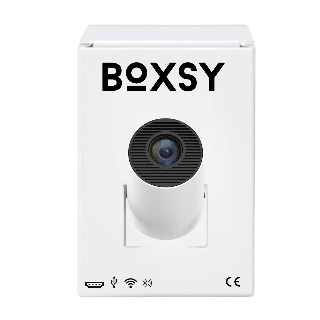 Boxsy® VideoProjecteur 4K (Compatible iPhone & Android)